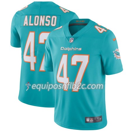 Camiseta Hombre NFL Miami Dolphins Kiko Alonso 47 Nike Aqua